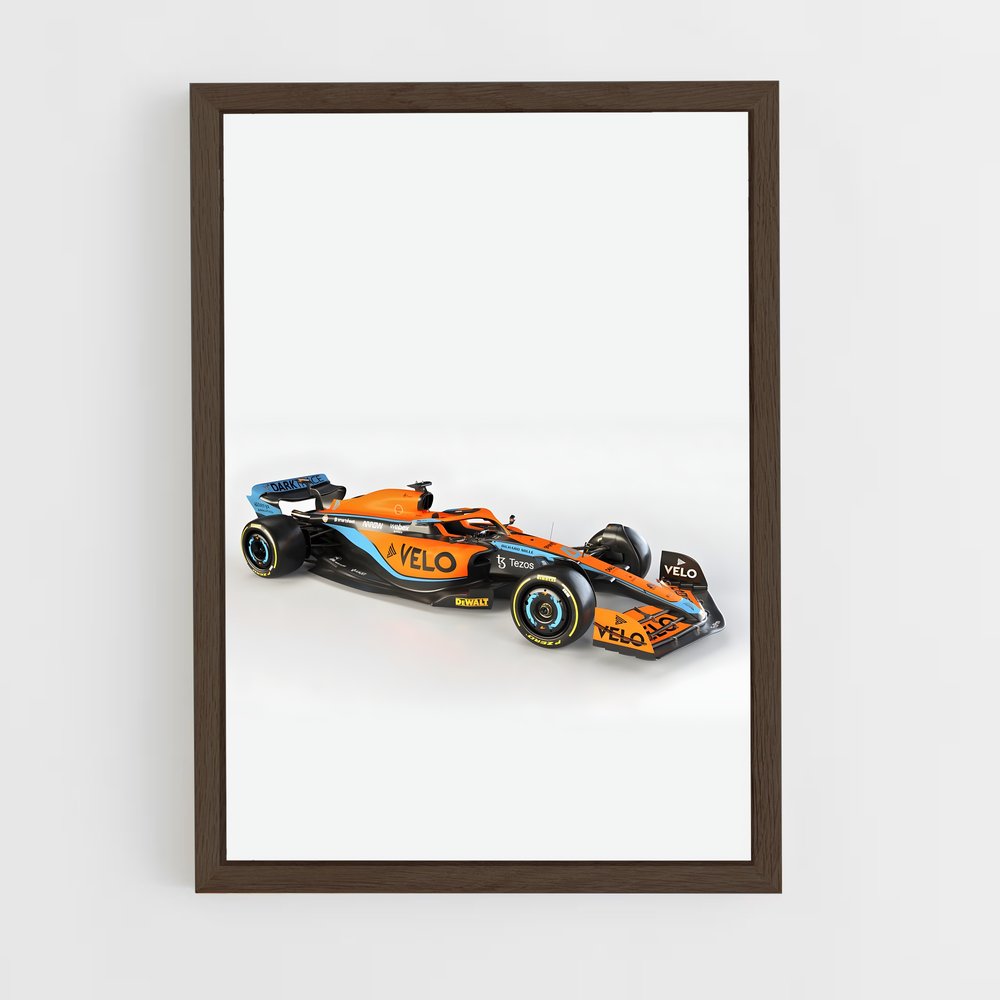 Poster Mcl36 : La Vitesse Incarnée – affiche Voitures de Formule 1 (vue 5)